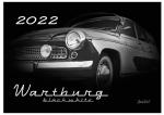 A2 Wandkalender mit Motiv von Wartburg black / white A2K3